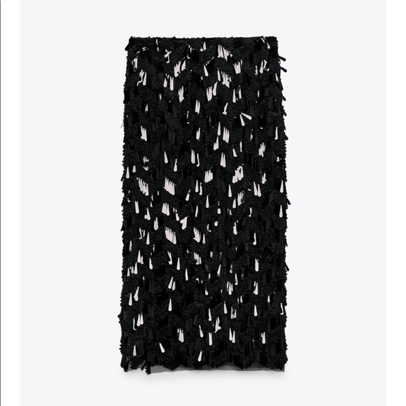 Zara sequin midi skirt - Picture 11 of 13
